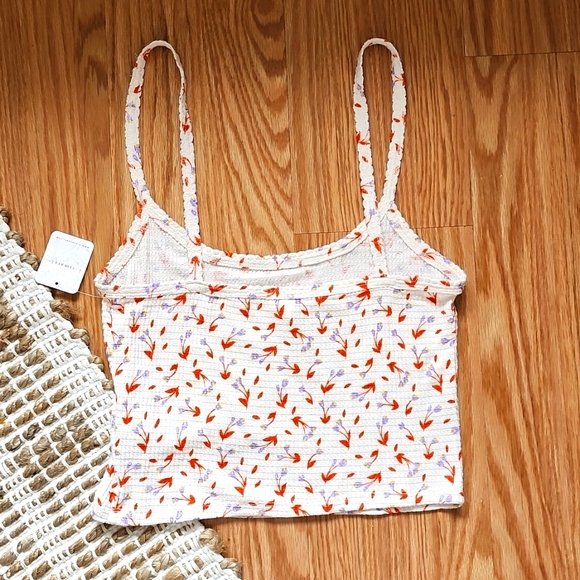 NEW Free People Floral Tank Top - Picture 6 of 6